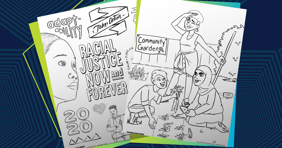 Coloring Pages for Facing Race Attendees! | Facing Race: A National ...
